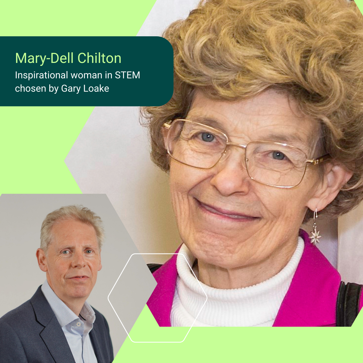 Photo showing Gary Loake and Mary-Dell Chilton